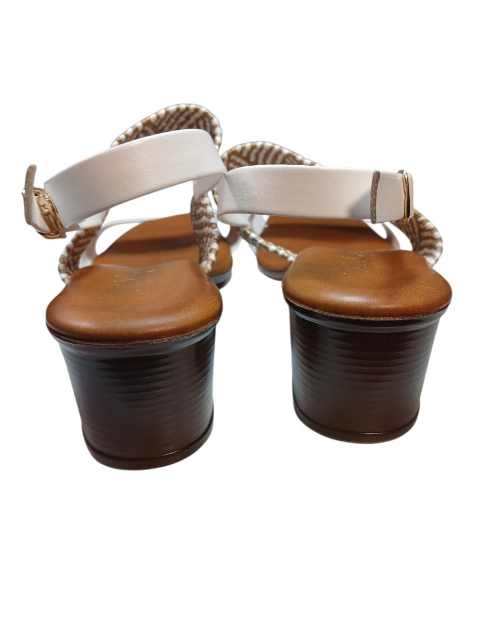 Italian Shoemaker 2" Heel Sandals sz 9.5 - Picture 6 of 9